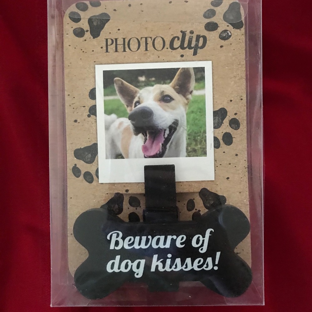 Beware of Dog Kisses Photo Clip